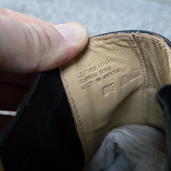 Nisolo Heeled Chelsea Boots NEW Size 8.5 Black Leather Ankle Bootie - Picture 4 of 12